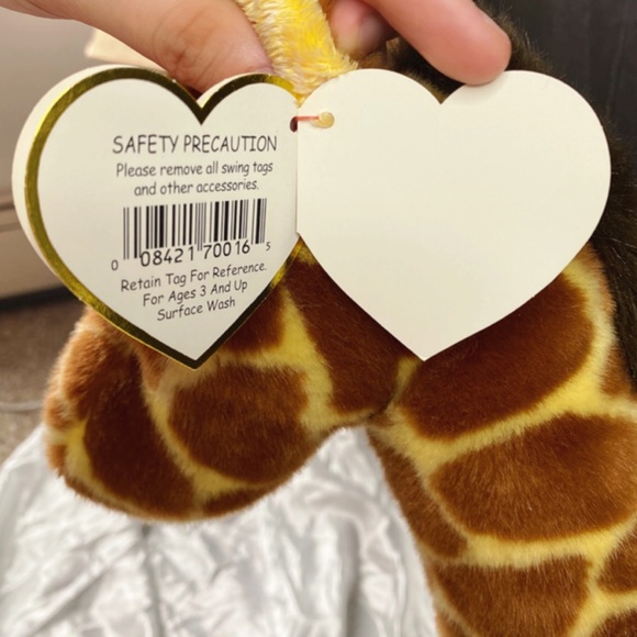 ✈️SOLD✈️ 2 Ty jumbo giraffes 22-24 inch - Picture 8 of 11